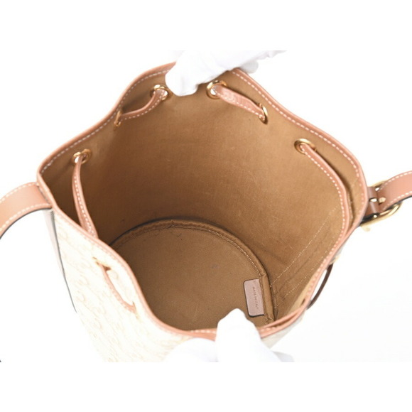 Celine Drawstring Triomphe Small Bag White - Picture 10 of 10